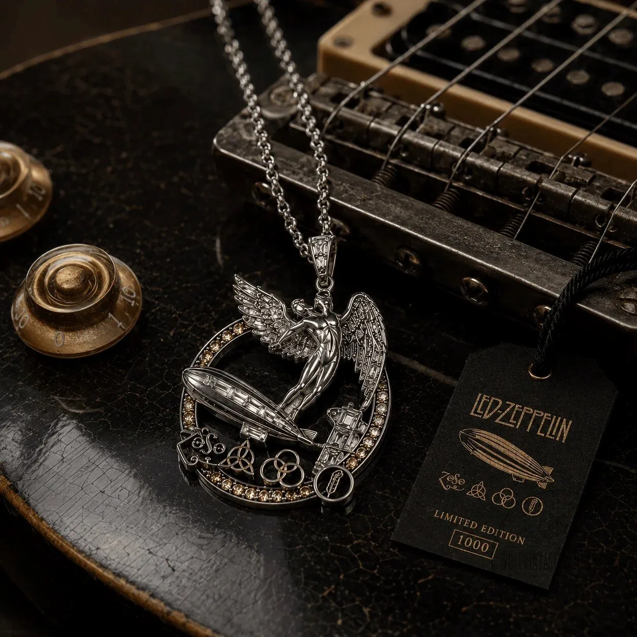 Led Zeppelin Stairway to Heaven Limited Edition Pendant Necklace 9 Led Zeppelin Stairway to Heaven Limited Edition Pendant Necklace