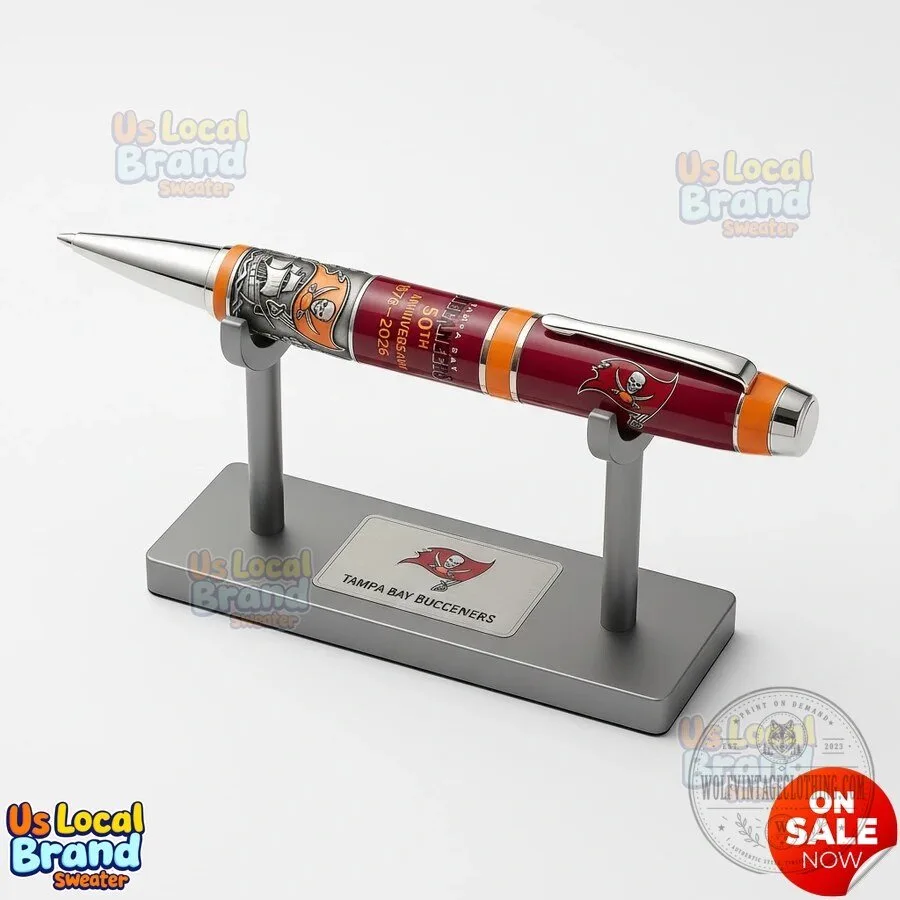 Tampa Bay Buccaneers 50th Anniversary Limited Edition Rollerball Pen 8 Tampa Bay Buccaneers 50th Anniversary Limited Edition Rollerball Pen