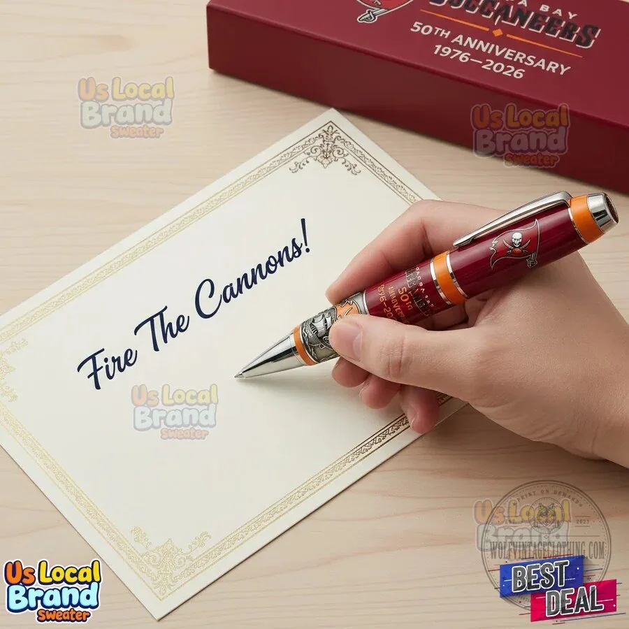 Tampa Bay Buccaneers 50th Anniversary Limited Edition Rollerball Pen 9 Tampa Bay Buccaneers 50th Anniversary Limited Edition Rollerball Pen