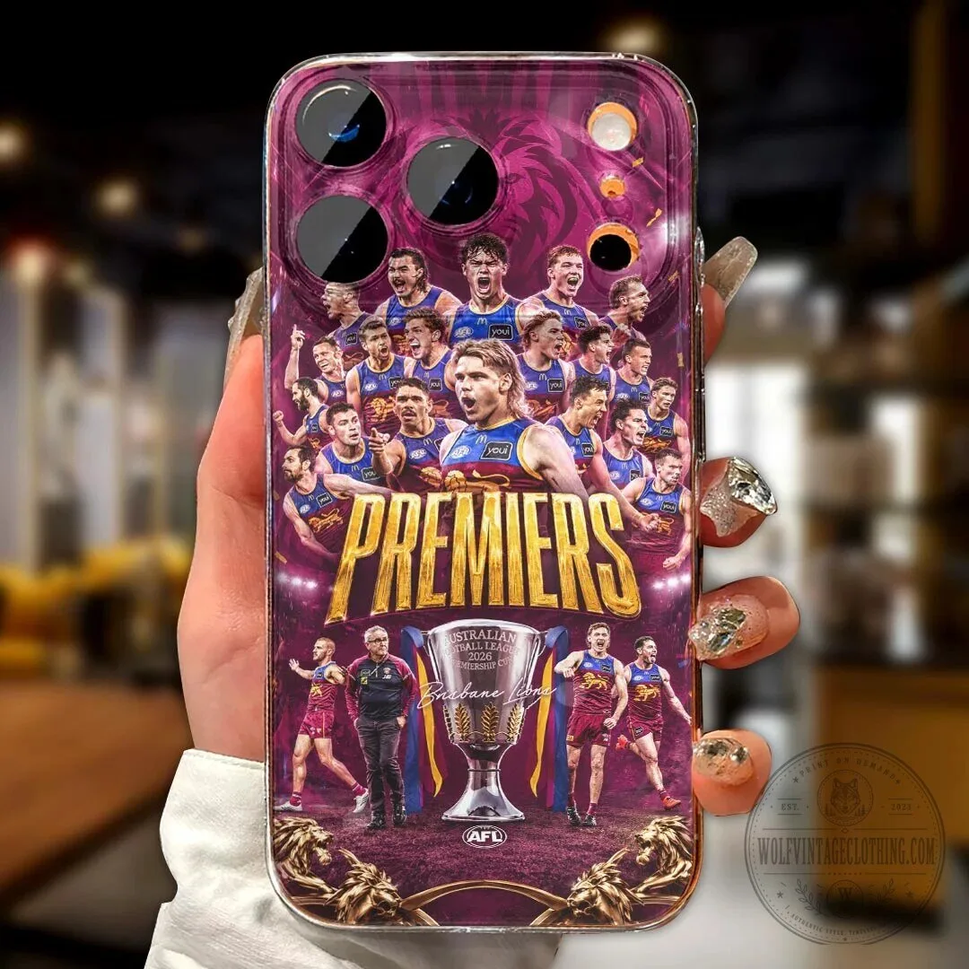 Brisbane Lions 2026 Australian Football League Premiers Phone Case