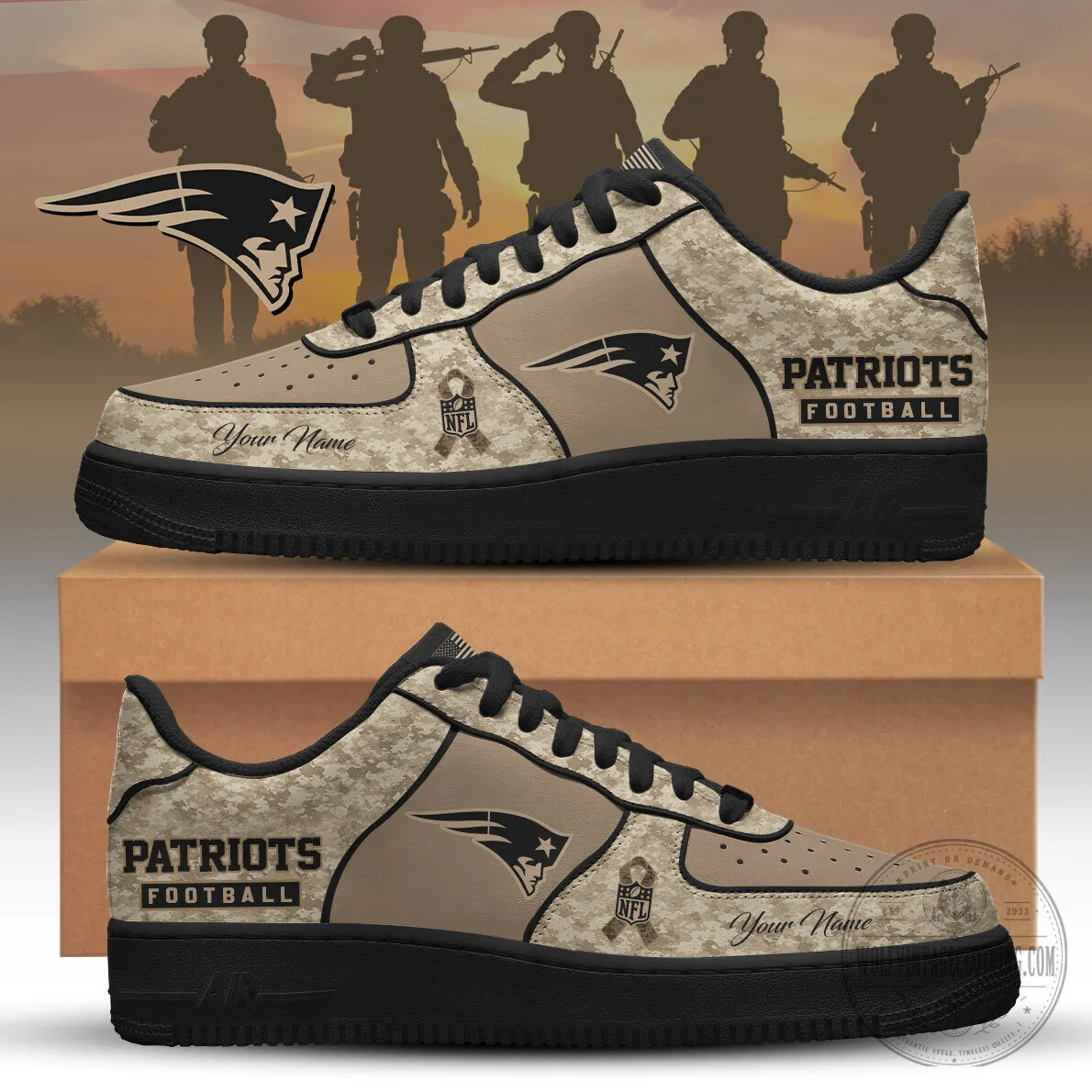 Limited Edition Veterans Day Shoes from .NE 2 Limited Edition Veterans Day Shoes from .NE