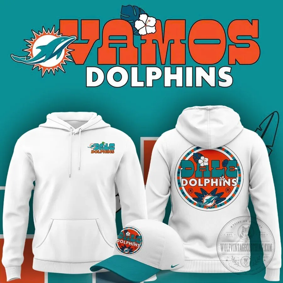 Miami Dolphins Vamos Dolphins Hispanic Heritage Hoodie 2 Miami Dolphins Vamos Dolphins Hispanic Heritage Hoodie