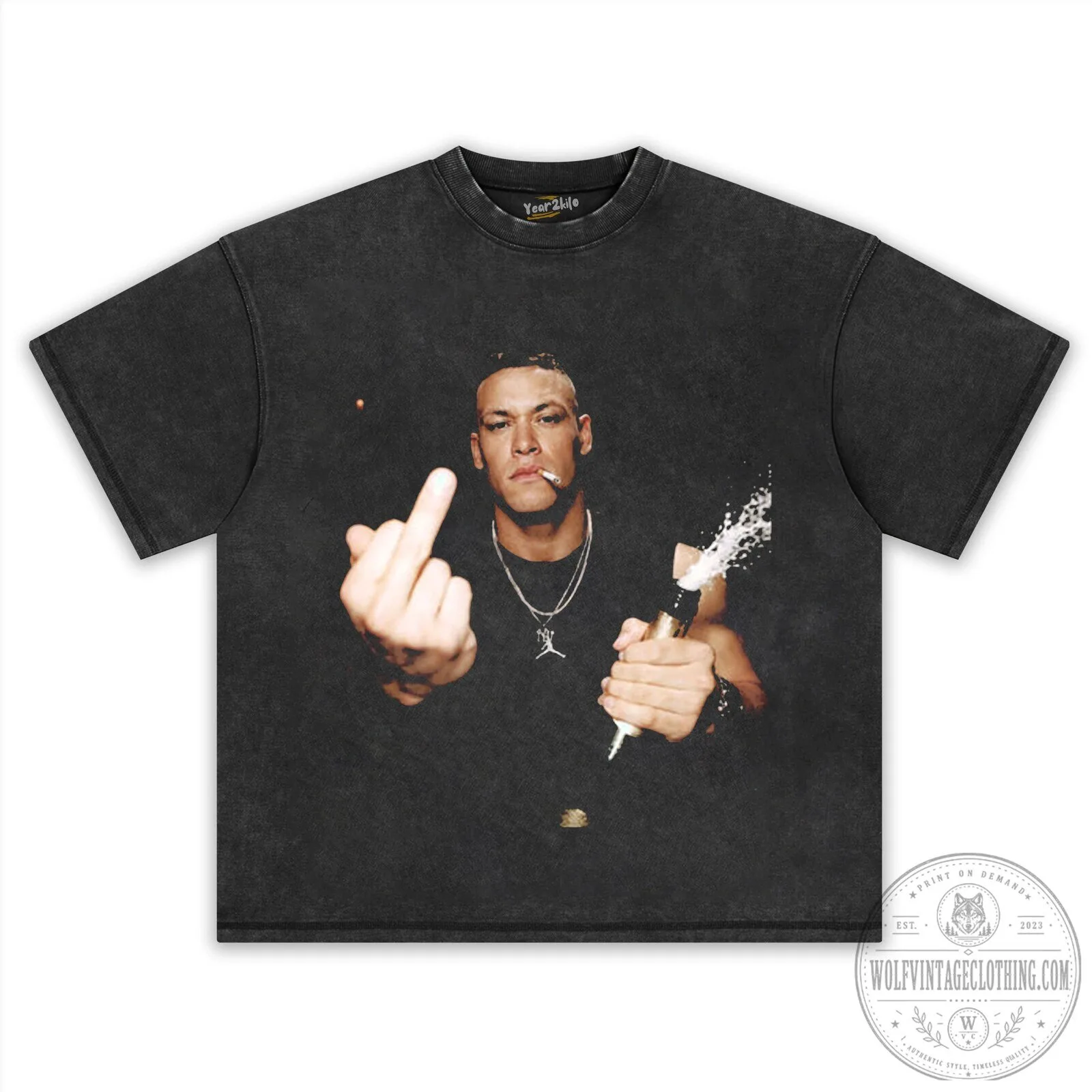 Aaron Judge Middle Finger Champagne Celebration Black T-Shirt 12 Aaron Judge Middle Finger Champagne Celebration Black T-Shirt