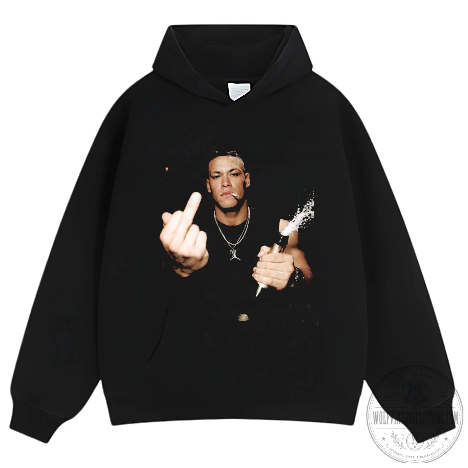 Aaron Judge Middle Finger Champagne Celebration Black T-Shirt 17 Aaron Judge Middle Finger Champagne Celebration Black T-Shirt