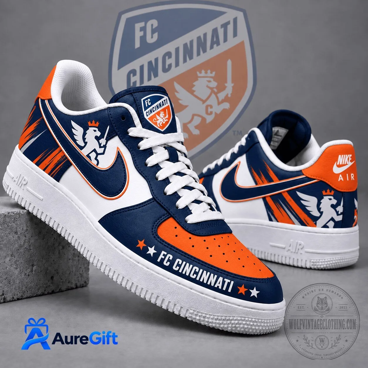 FC Cincinnati Major League Soccer Christmas Kickoff Shoes