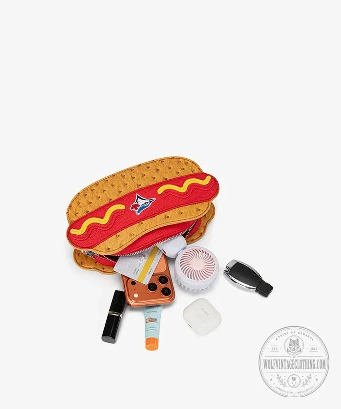 Toronto Blue Jays Hot Dog Shaped Crossbody Bag 23 Toronto Blue Jays Hot Dog Shaped Crossbody Bag
