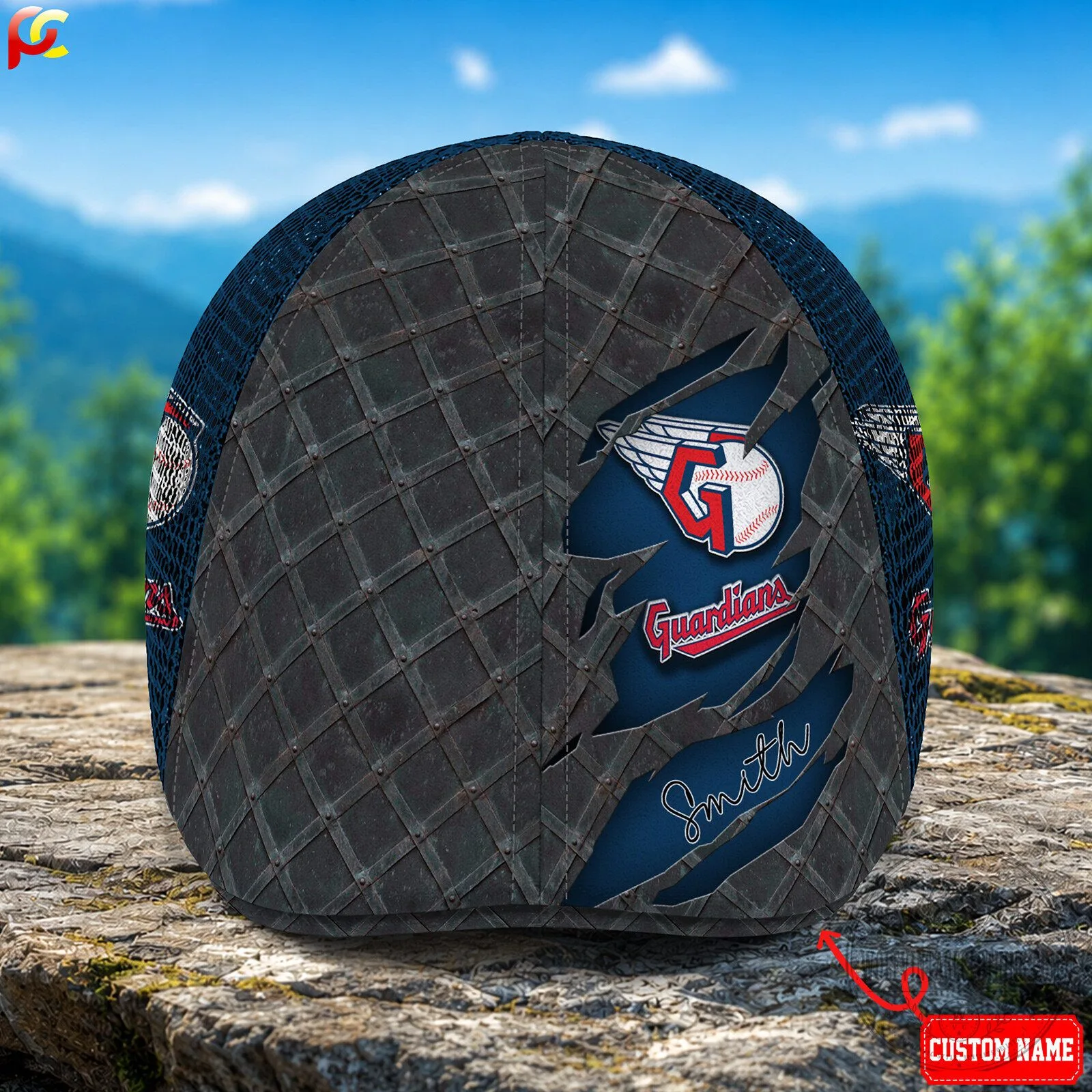 Cleveland Guardians Baseball Team Logo Personalized Ivy Cap Hat 10 Cleveland Guardians Baseball Team Logo Personalized Ivy Cap Hat