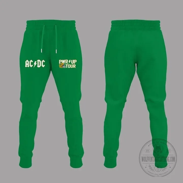 2026 Green Polo Shirt for Notre Dame Football AC/DC Power Up Tour 13 2026 Green Polo Shirt for Notre Dame Football AC/DC Power Up Tour