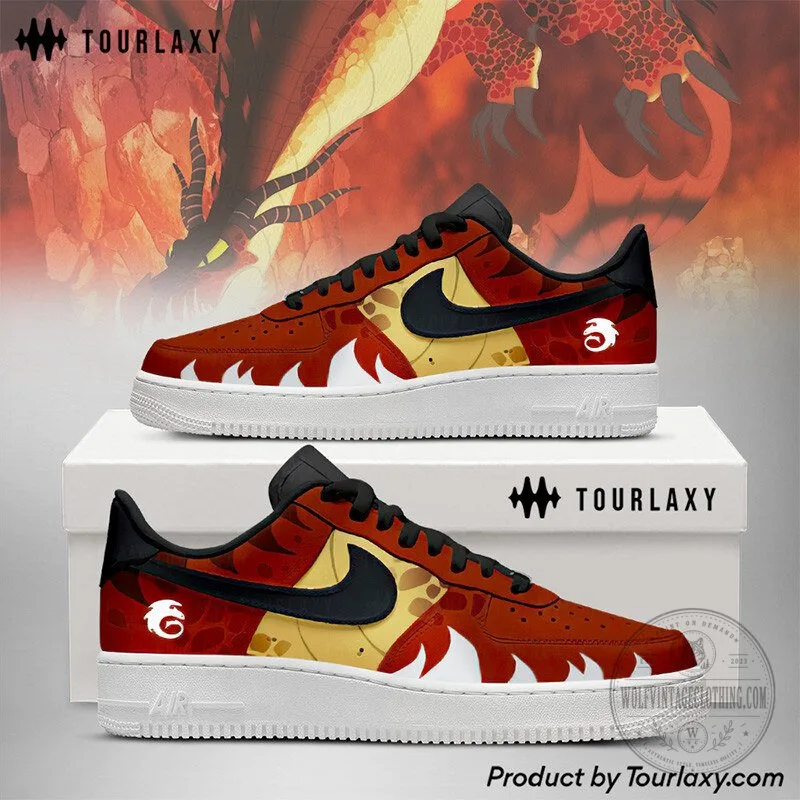 How to Train Your Dragon Monstrous Nightmare Dragon Pattern Shoes 7 How to Train Your Dragon Monstrous Nightmare Dragon Pattern Shoes