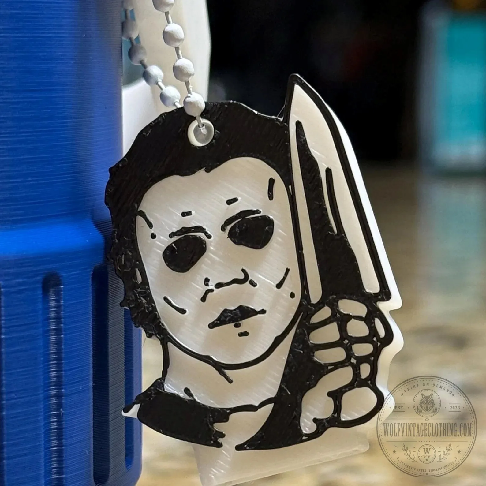 Michael Myers Halloween Horror Movie Character Can Cooler with Straw 7 Michael Myers Halloween Horror Movie Character Can Cooler with Straw