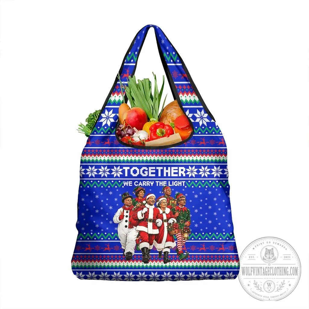 Civil Rights Leaders Christmas Grocery Bag Black History Freedom Art Reusable Tote 8 Civil Rights Leaders Christmas Grocery Bag Black History Freedom Art Reusable Tote