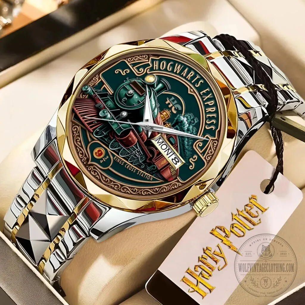 Harry Potter Hogwarts Express Kings Cross Station Luxury Quartz Watch 18 Harry Potter Hogwarts Express Kings Cross Station Luxury Quartz Watch