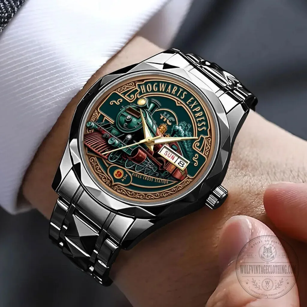 Harry Potter Hogwarts Express Kings Cross Station Luxury Quartz Watch 11 Harry Potter Hogwarts Express Kings Cross Station Luxury Quartz Watch
