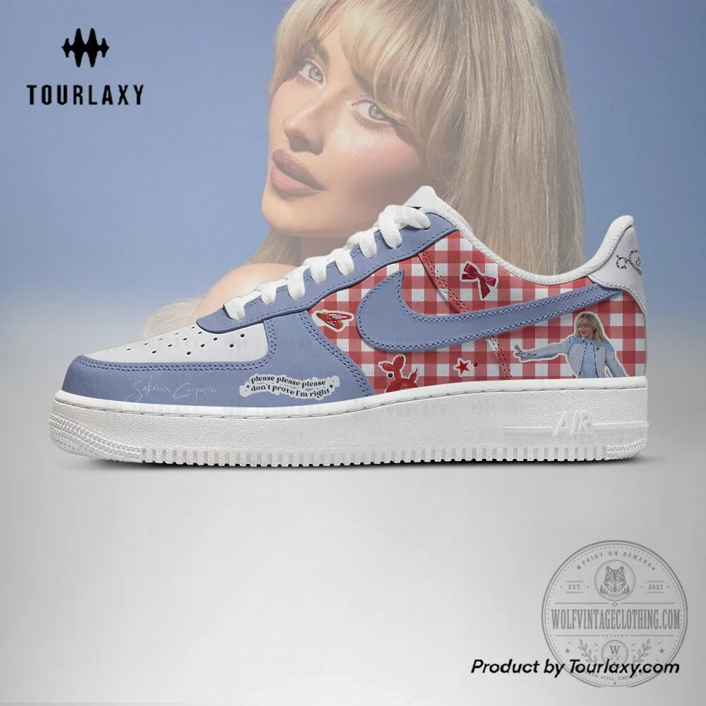 Sabrina Carpenter Please Please Please Don't Prove Me Right Sneakers 8 Sabrina Carpenter Please Please Please Don