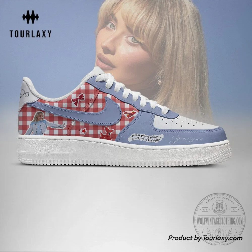 Sabrina Carpenter Please Please Please Don't Prove Me Right Sneakers 9 Sabrina Carpenter Please Please Please Don