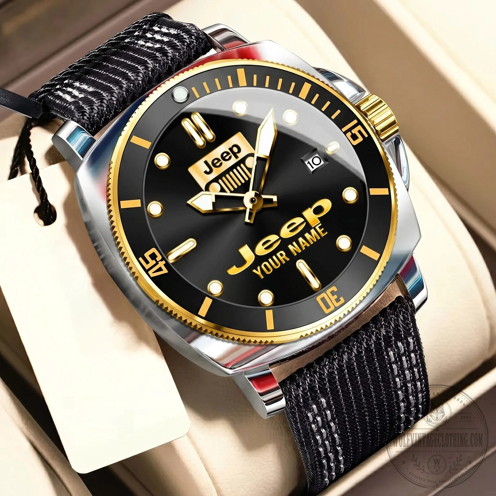 Jeep Red Dial Custom Name Luxury Sport Watch for Men 20 Jeep Red Dial Custom Name Luxury Sport Watch for Men
