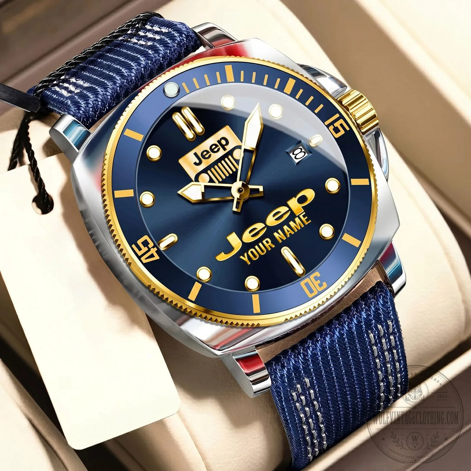 Jeep Red Dial Custom Name Luxury Sport Watch for Men 21 Jeep Red Dial Custom Name Luxury Sport Watch for Men