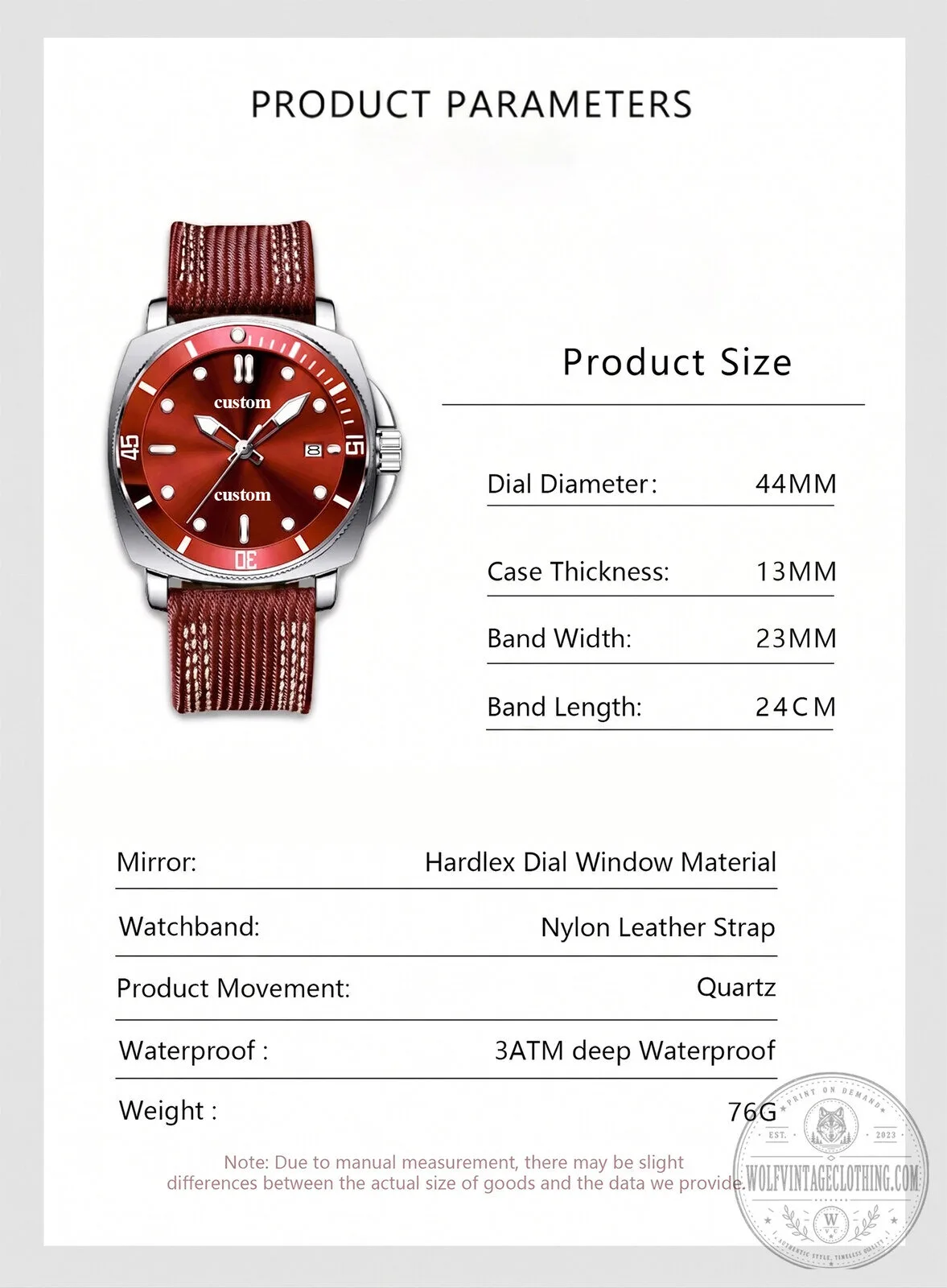 Jeep Red Dial Custom Name Luxury Sport Watch for Men 25 Jeep Red Dial Custom Name Luxury Sport Watch for Men