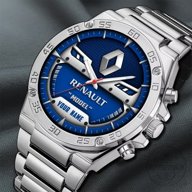 Renault Custom Name Fashion Design Stainless Steel Watch