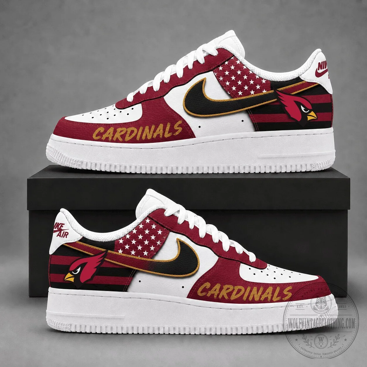 Arizona Cardinals American Football Team Custom Designed Shoes