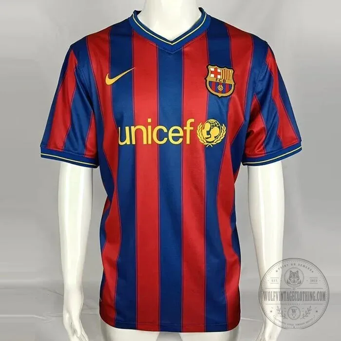 Barcelona 2009-2010 Home Retro Football Club Soccer Jersey 2 Barcelona 2009-2010 Home Retro Football Club Soccer Jersey