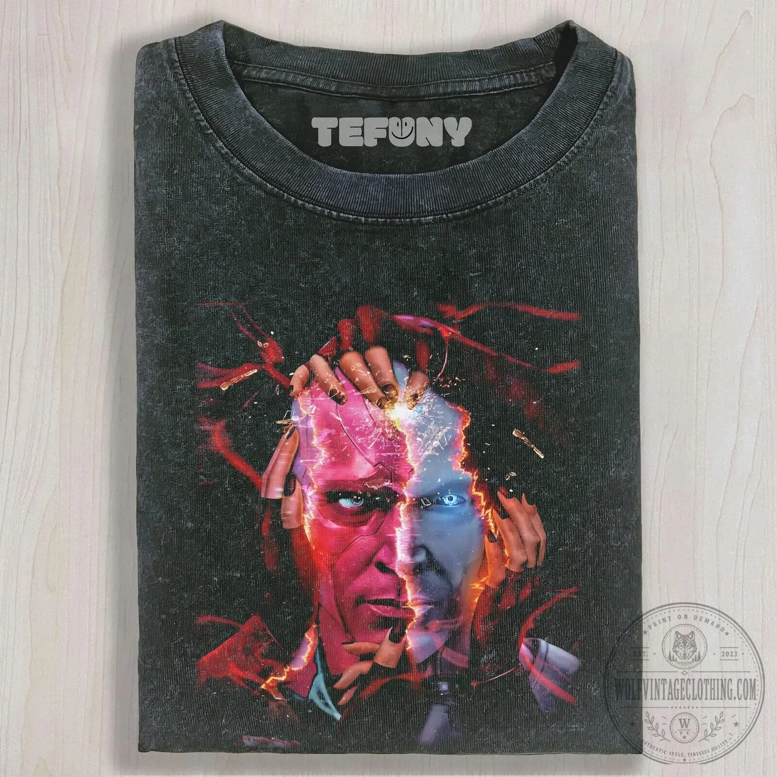 Scarlet Witch and Vision Marvel Comics Superhero Graphic T-Shirt 9 Scarlet Witch and Vision Marvel Comics Superhero Graphic T-Shirt